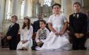 První svaté přijímání dětí 11. 6. 2017
