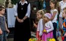 Rozloučení se sestřičkami Bernadetou a Alacoque